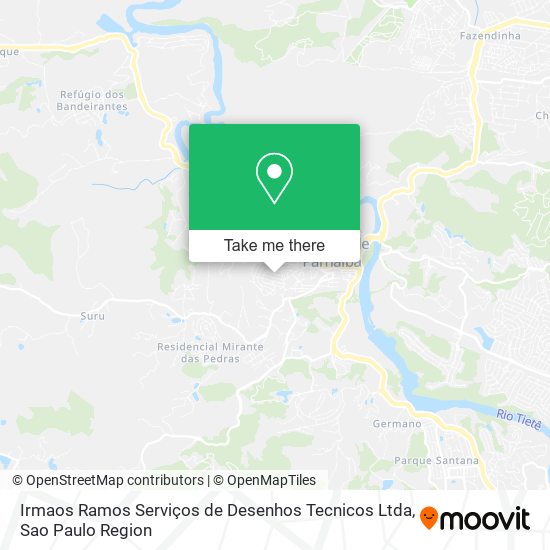Irmaos Ramos Serviços de Desenhos Tecnicos Ltda map