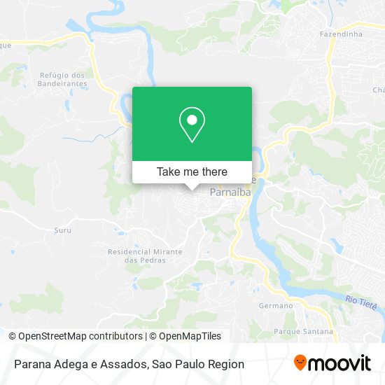 Parana Adega e Assados map