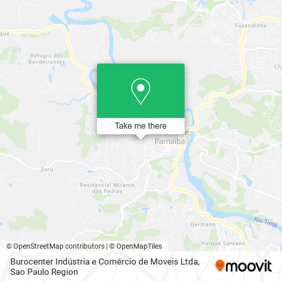 Burocenter Indústria e Comércio de Moveis Ltda map