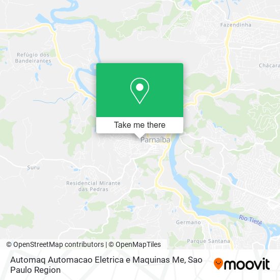 Automaq Automacao Eletrica e Maquinas Me map