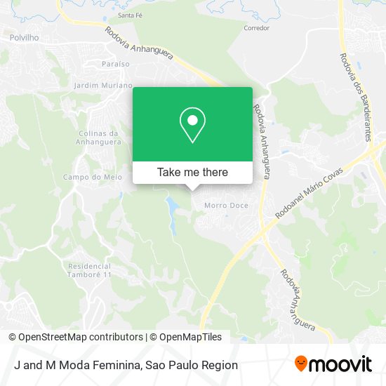 J and M Moda Feminina map