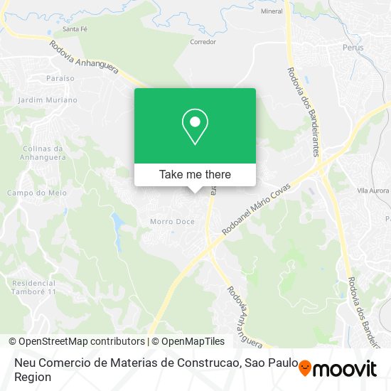 Mapa Neu Comercio de Materias de Construcao