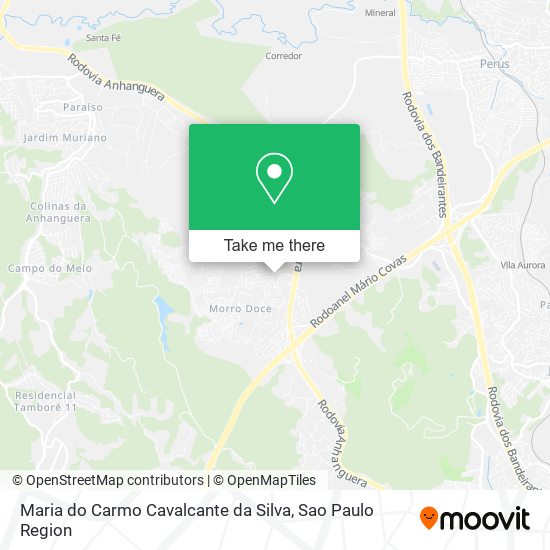 Maria do Carmo Cavalcante da Silva map