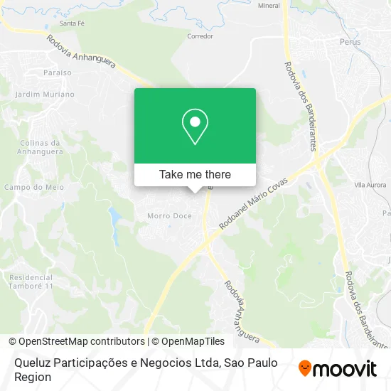 Queluz Participações e Negocios Ltda map
