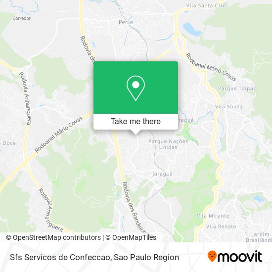 Sfs Servicos de Confeccao map