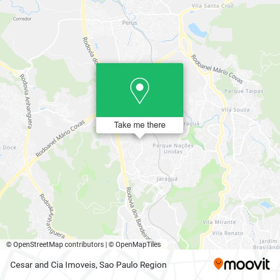 Cesar and Cia Imoveis map