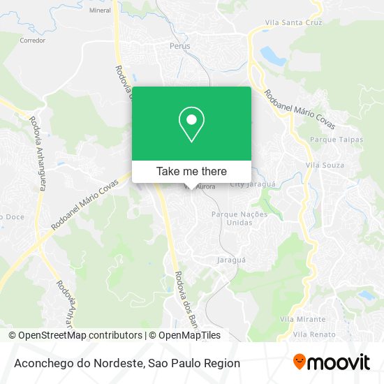 Aconchego do Nordeste map