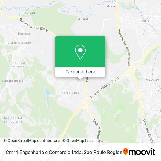 Cmr4 Engenharia e Comércio Ltda map