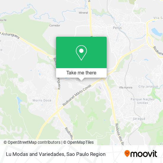 Lu Modas and Variedades map