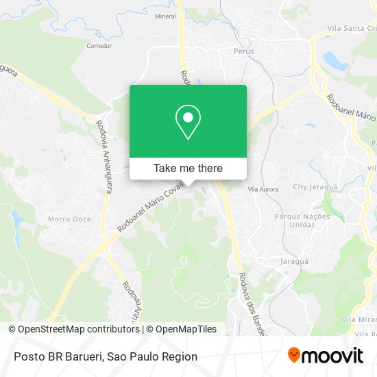 Posto BR Barueri map