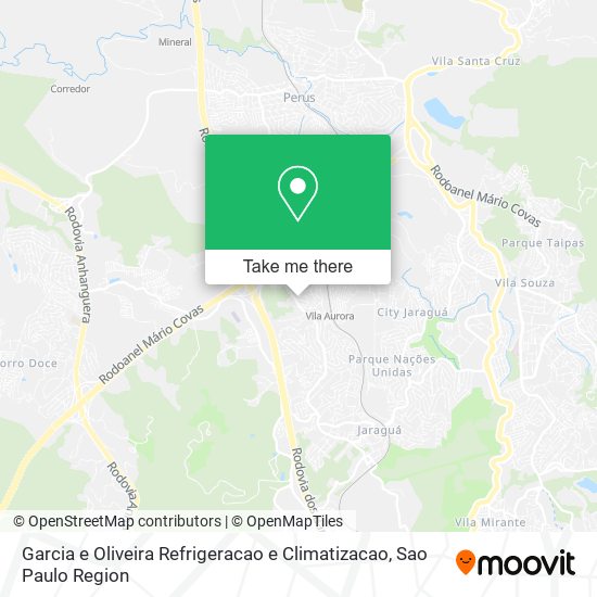 Garcia e Oliveira Refrigeracao e Climatizacao map