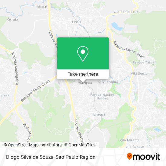 Mapa Diogo Silva de Souza