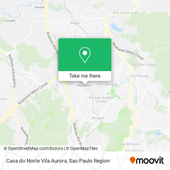 Casa do Norte Vila Aurora map