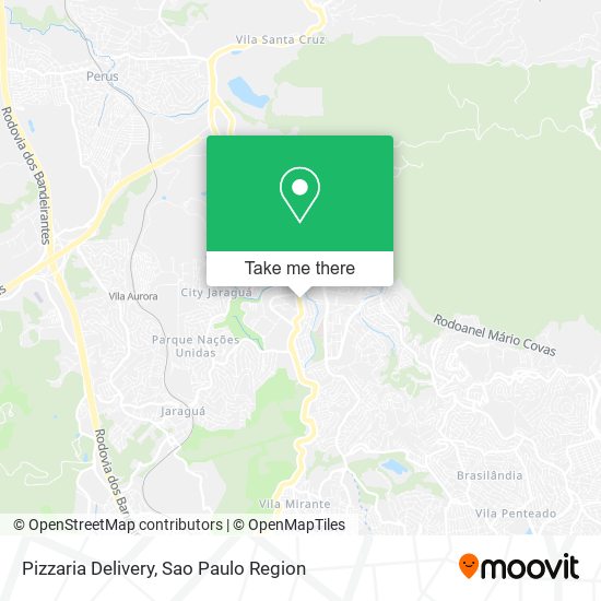 Mapa Pizzaria Delivery