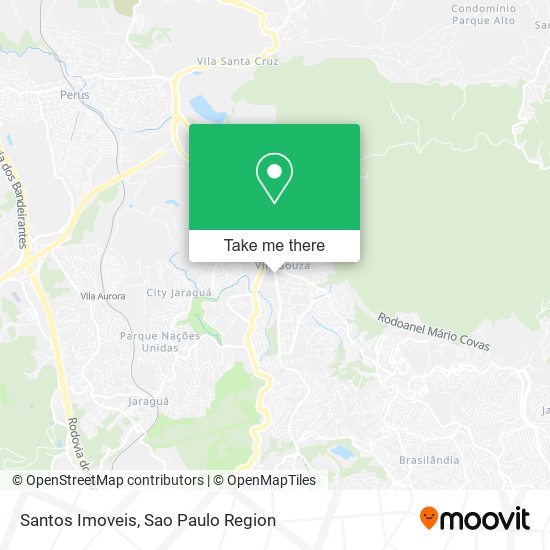 Santos Imoveis map