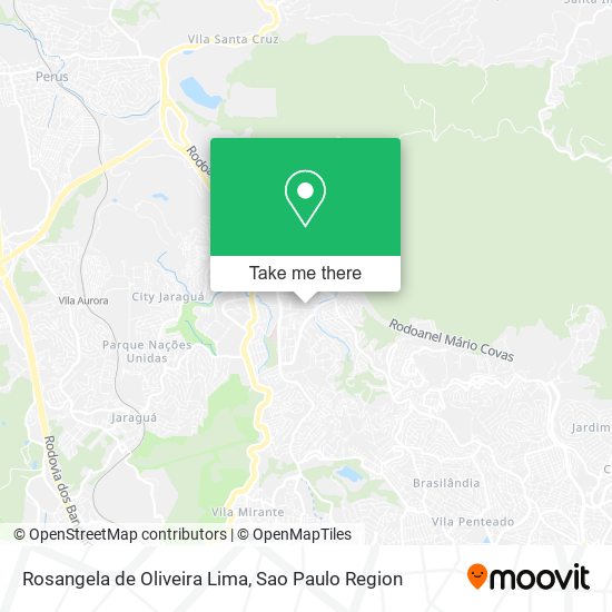 Rosangela de Oliveira Lima map