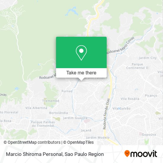 Marcio Shiroma Personal map