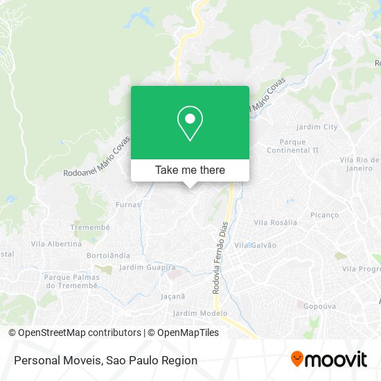 Mapa Personal Moveis