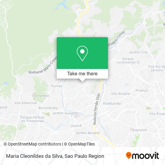 Maria Cleonildes da Silva map