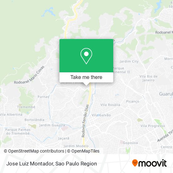 Mapa Jose Luiz Montador