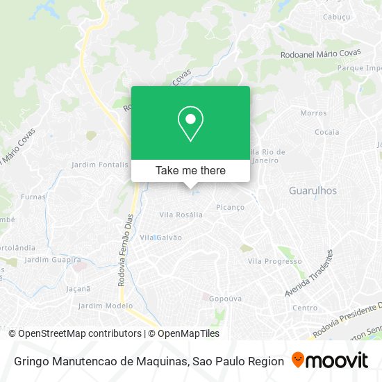 Gringo Manutencao de Maquinas map