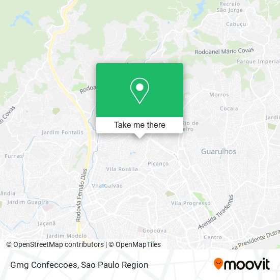 Gmg Confeccoes map