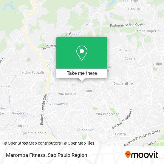 Mapa Maromba Fitness