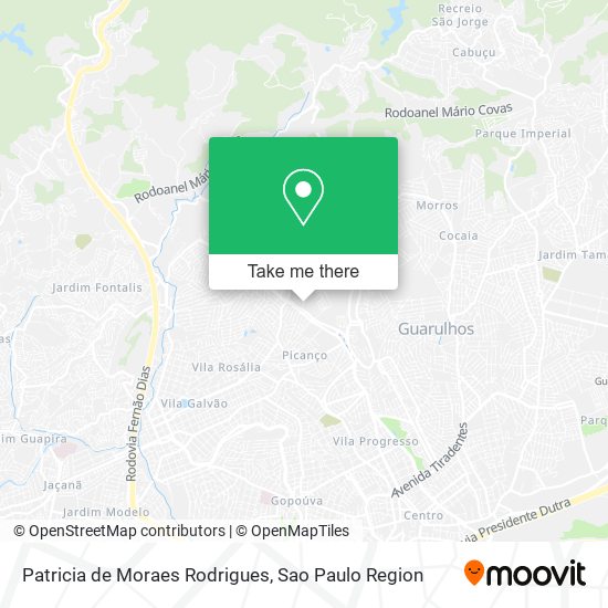 Mapa Patricia de Moraes Rodrigues