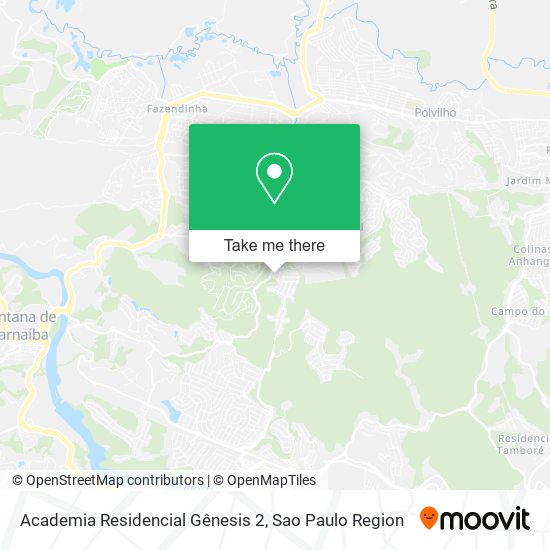 Academia Residencial Gênesis 2 map