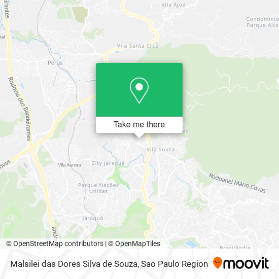 Malsilei das Dores Silva de Souza map