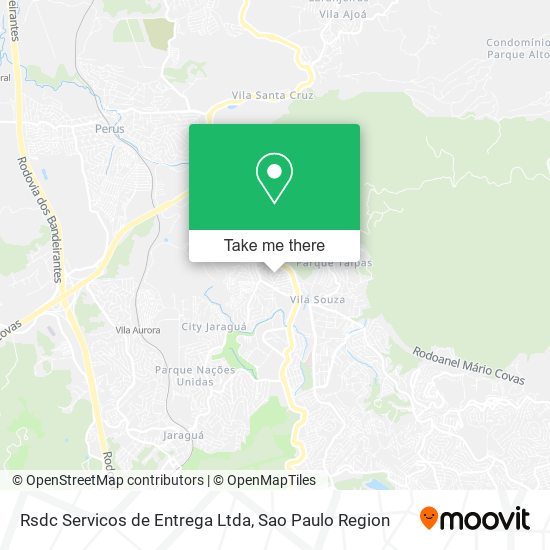 Rsdc Servicos de Entrega Ltda map