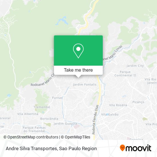 Andre Silva Transportes map