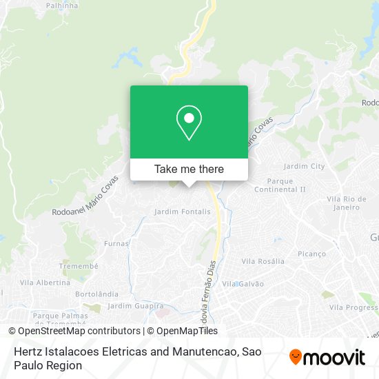 Hertz Istalacoes Eletricas and Manutencao map