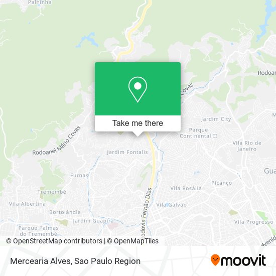 Mercearia Alves map