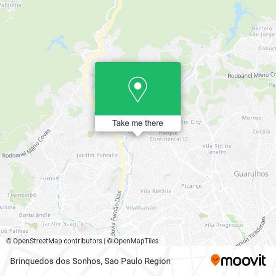 Brinquedos dos Sonhos map