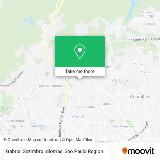 Gabriel Sezimbra Idiomas map