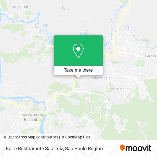 Bar e Restaurante Sao Luiz map