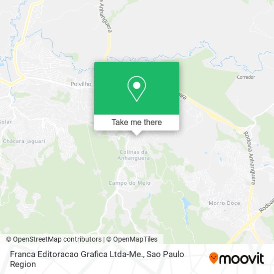 Franca Editoracao Grafica Ltda-Me. map