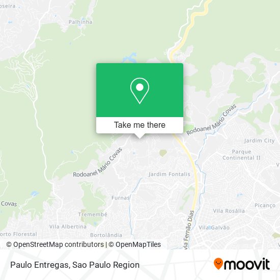 Mapa Paulo Entregas