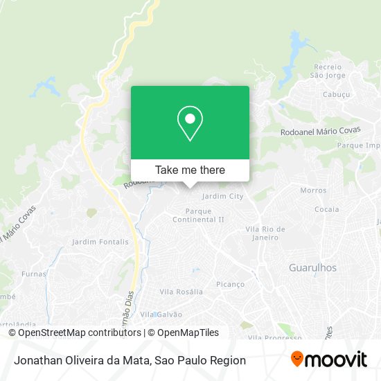 Jonathan Oliveira da Mata map