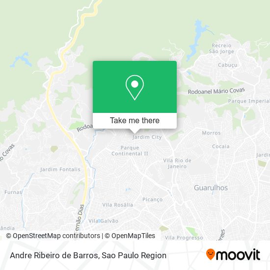 Andre Ribeiro de Barros map