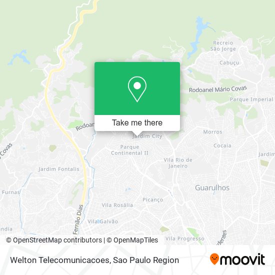 Welton Telecomunicacoes map