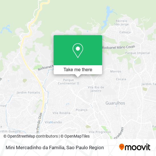 Mini Mercadinho da Familia map