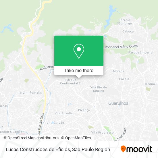 Lucas Construcoes de Eficios map