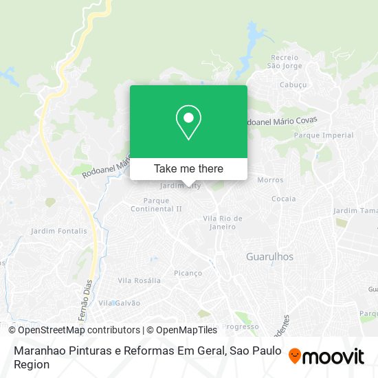 Maranhao Pinturas e Reformas Em Geral map