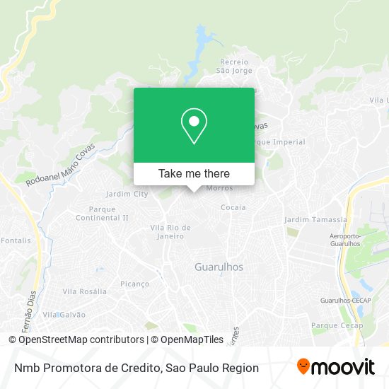 Mapa Nmb Promotora de Credito