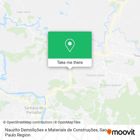Nauzito Demolições e Materiais de Construções map