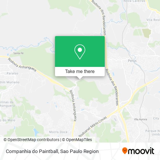 Mapa Companhia do Paintball