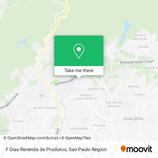 F Dias Revenda de Produtos map