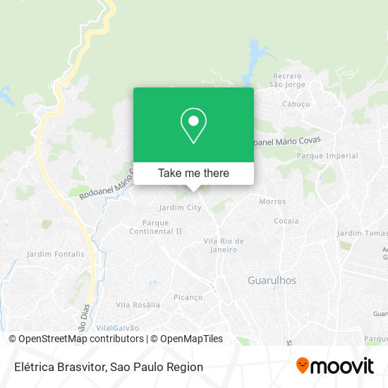 Elétrica Brasvitor map